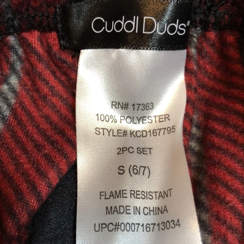 Cuddl Duds Fleece PJ Pant Bundle Size S6/7